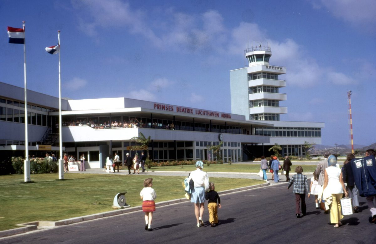 Queen Beatrix International Airport in Aruba, the arrival point where aruba passport requirements and ED card approval are verified