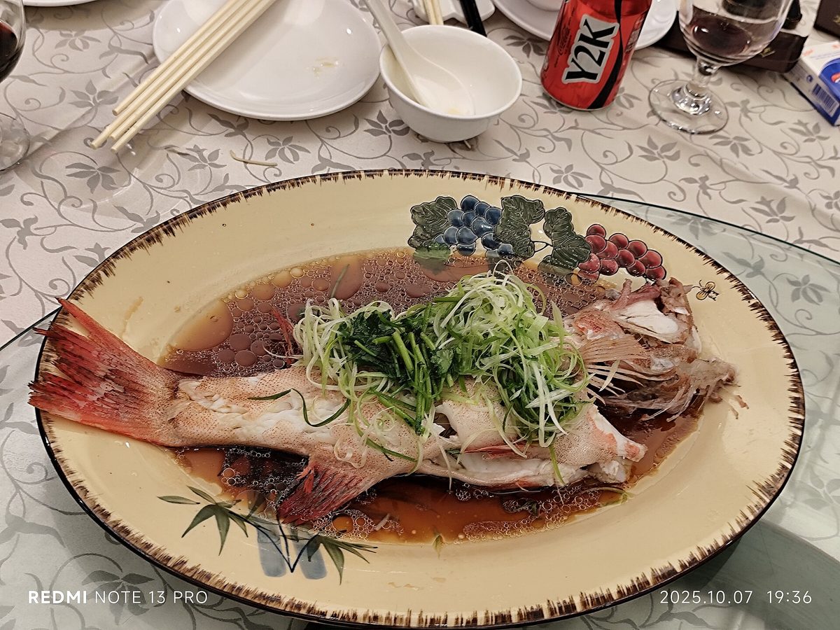 Fresh whole fish seafood dish of the kind served at downtown Aruba restaurants