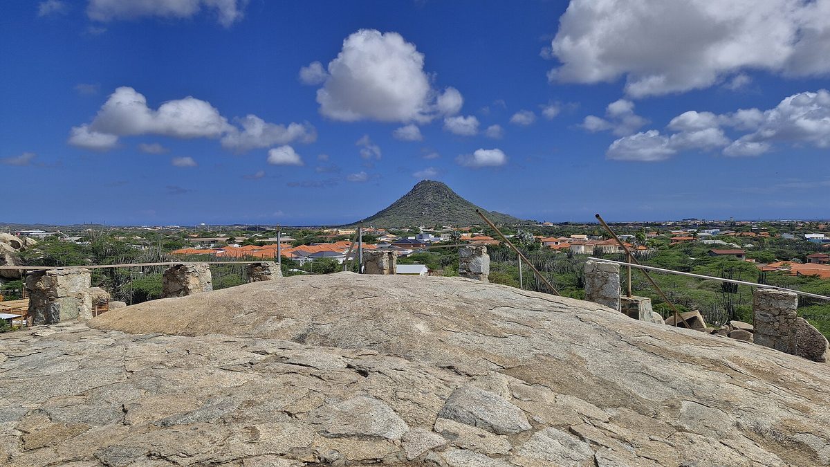 Casibari rock formations in central Aruba, a free attraction you can climb